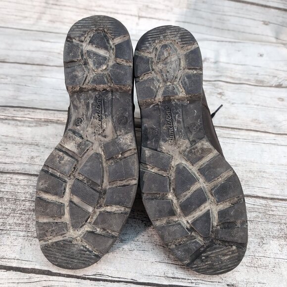 Blundstone Lace-Up Leather Boots Brown Work Casual Ankle Shoes – Men’s 8 - Picture 9 of 11